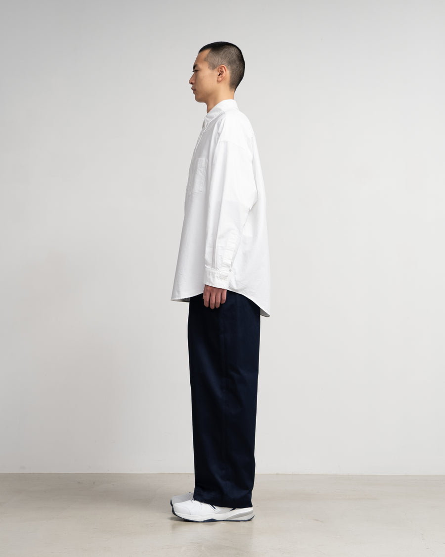 Oxford L/S Oversized B.D Pullover Shirt