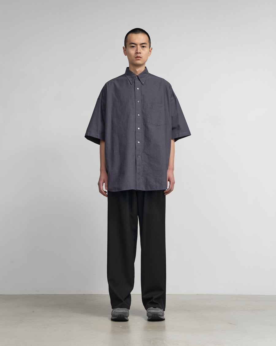 Oxford S/S Oversized B.D Shirt