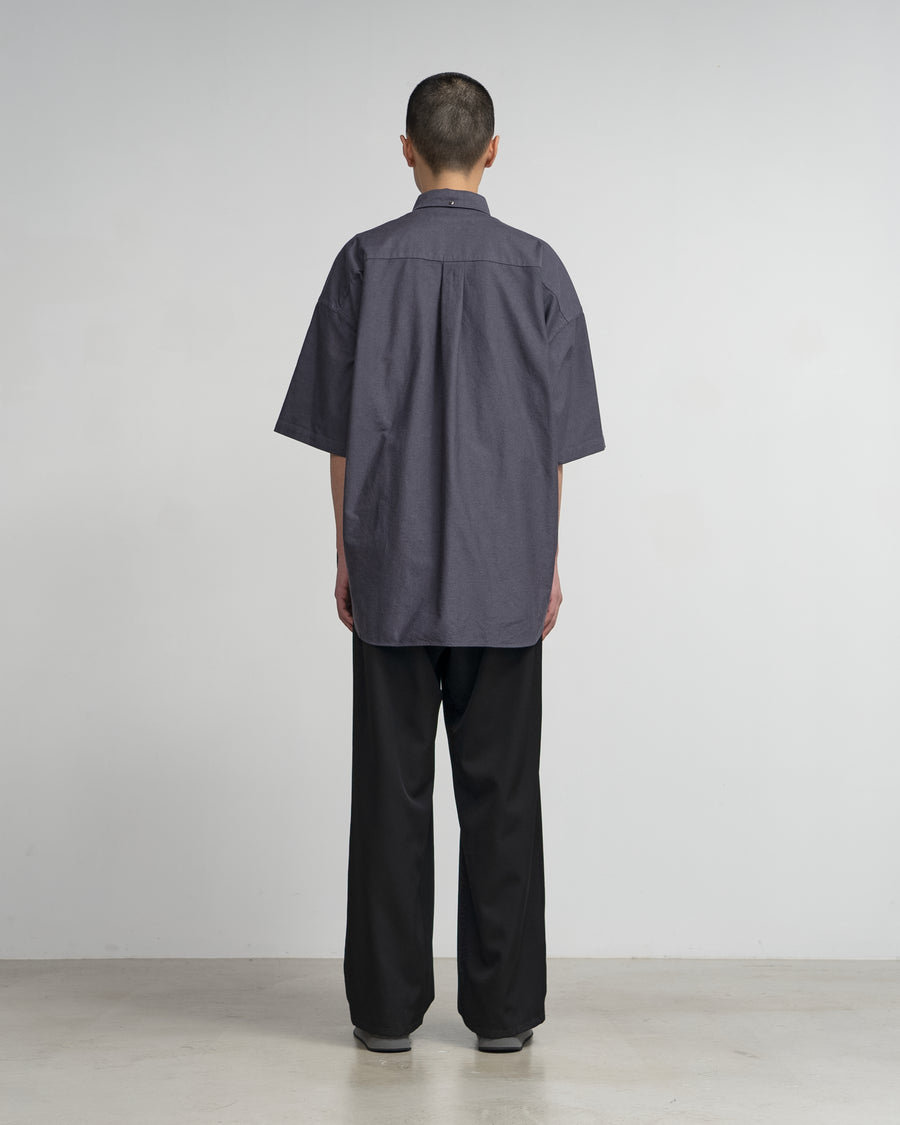 Oxford S/S Oversized B.D Shirt