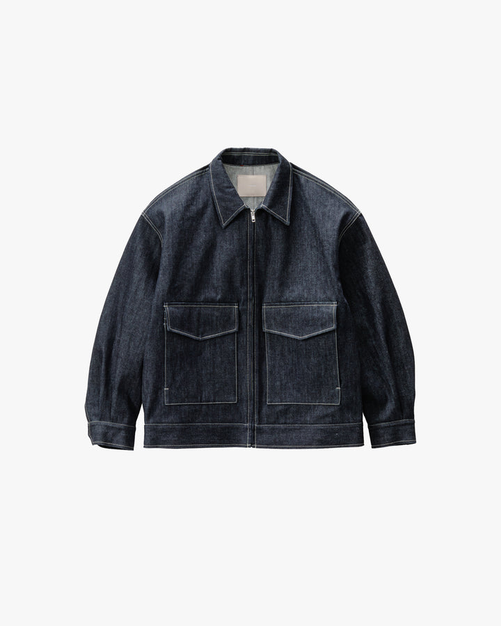 Selvage Denim Zip Jacket