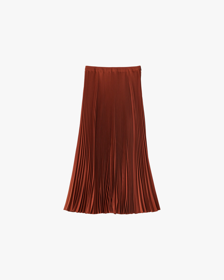 -SALE- Satin Pleats Skirt