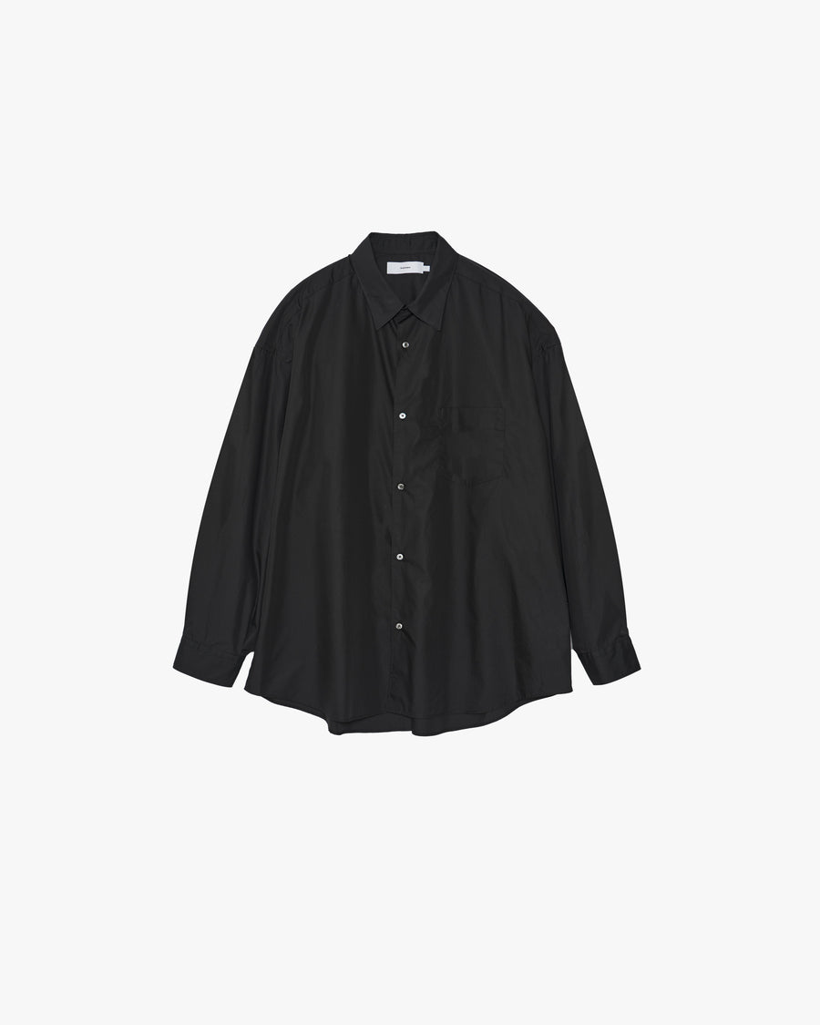 Broad L/S Oversized Regular Collar Shirt