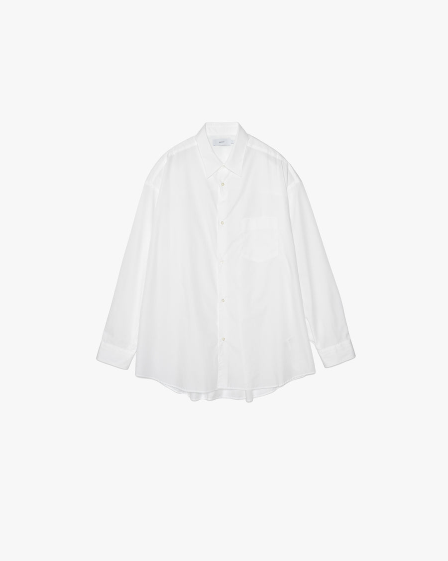 Broad L/S Oversized Regular Collar Shirt