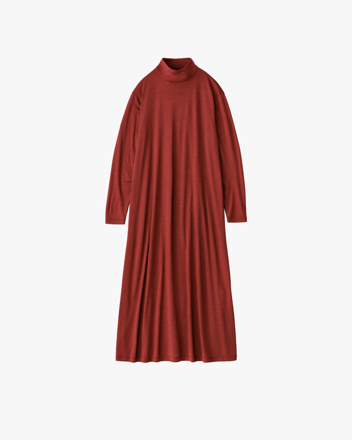 -SALE- Wool Cordura High Neck Dress