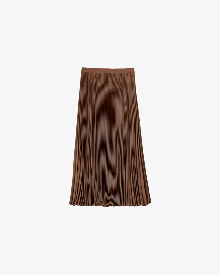 -SALE- Satin Pleats Skirt