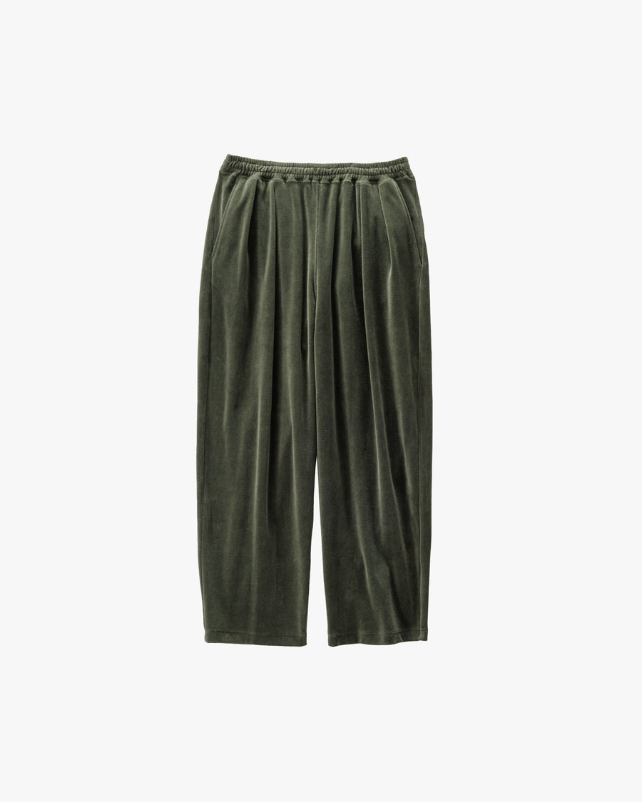 Compact Velour Easy Pants
