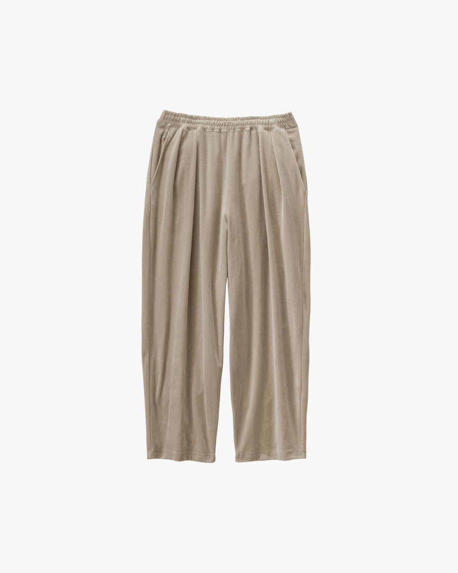 Compact Velour Easy Pants
