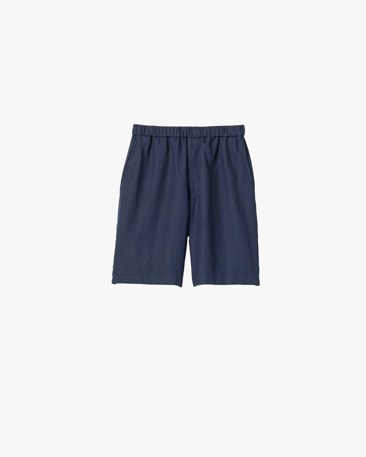 Linen Track Shorts